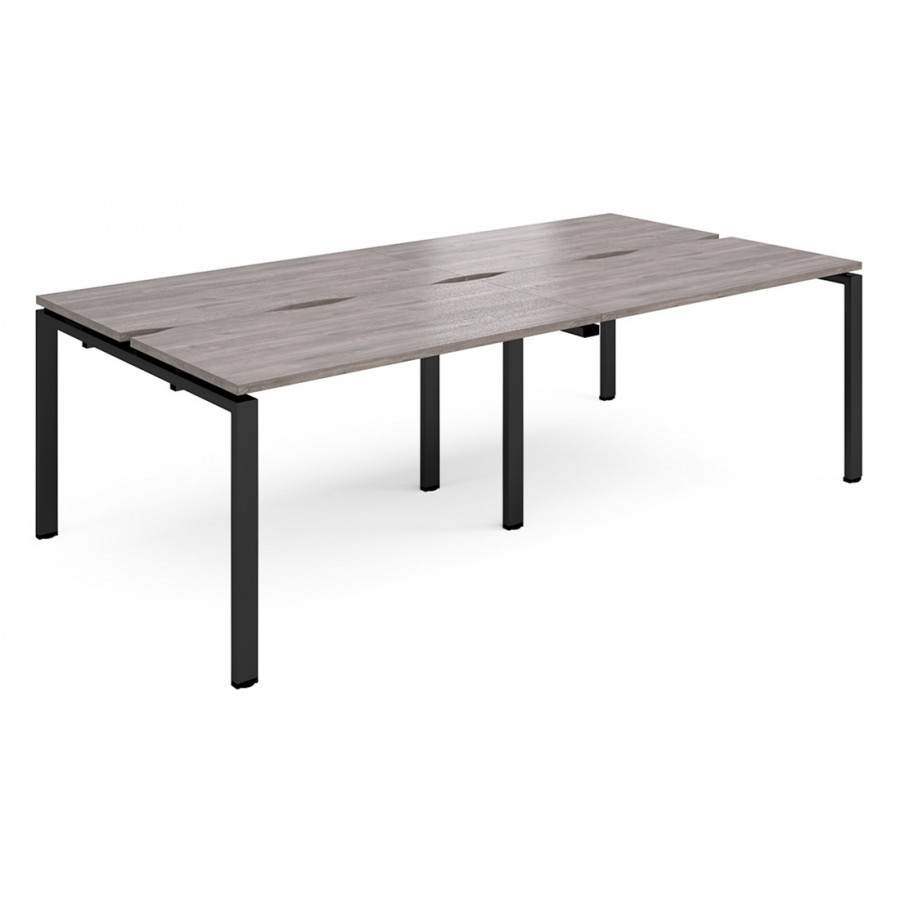 Adapt 1200mm Deep Sliding Top Double Back to Back Bench Desk